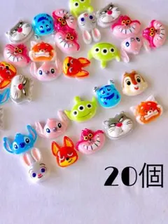 ディズニー ネイルパーツ MIX20個