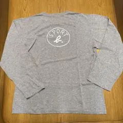 アニエス・ベー　グレー　長袖カットソー　XL