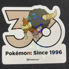 ポケモン 30周年記念 ステッカー 韓国限定 テラキオン - メルカリ