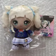 アイカツ 氷上スミレ おすわりボールチェーンマスコット ぬいぐるみ