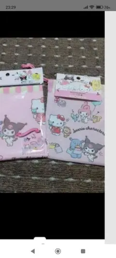 サンリオキャラクター ランチマット ランチクロス&巾着セット