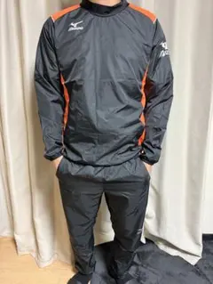 ミズノMIZUNO ナイロンジャージセットアップ