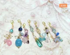 A-155✼天然石チャーム✼オリジナルチャーム✼シルバーウィークSale✼