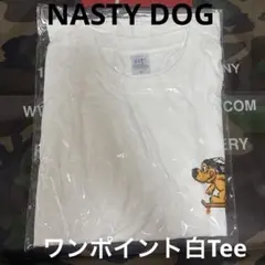 NASTYDOG Tシャツ ホワイトMサイズ/新品未使用未開封