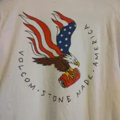 Volcom Tシャツ ホワイト イーグルプリントのサムネイル