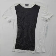 ■エンポリオアルマーニバイカラーデザインTシャツ XL メンズ