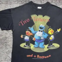 ヴィンテージ　90s セサミストリート　クッキーモンスター　ユーロ古着　Tシャツ