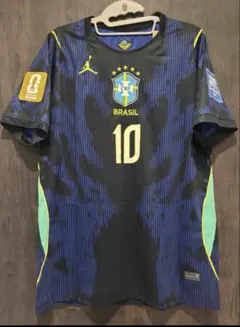 ブラジル代表 ネイマール 長袖 ユニフォーム 10番 アウェイ - メルカリ