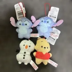 ディズニー マスコット ぬいぐるみ 4点セット