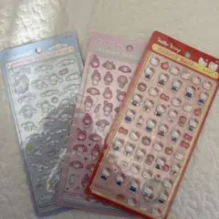 正規品ボンボンドロップシール　サンリオmini 3枚セット