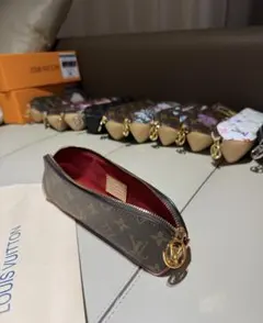 LOUIS VUITTON ポーチ ブラウン
