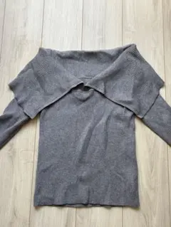 GRL オフショルニット