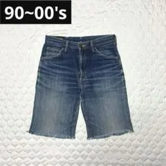90~00s Lee デニムハーフパンツarchive y2kヴィンテージ古着
