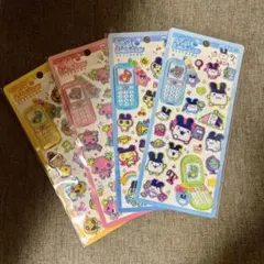 たまごっち　平成はっぴーフォン シールセット ４枚セット売り　まめっち　みみっち