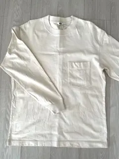 UNIQLO U ベージュ系　長袖カットソー M
