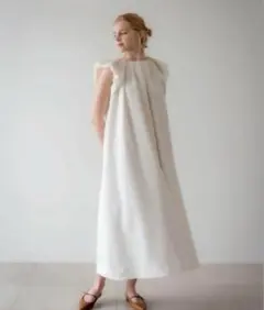 Acka drape one-piece ホワイトsize2 - メルカリ
