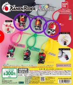 仮面ライダー カラフルマルチチャーム 3種セット