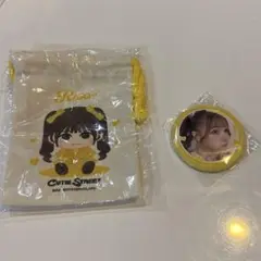 古澤理沙 ふーりー CUTIE STREET きゅーすと ガチャ 巾着 缶バッジ