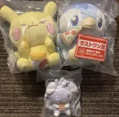 ポケピース 一番くじ ラストワン賞 ピカチュウ ポッチャマ