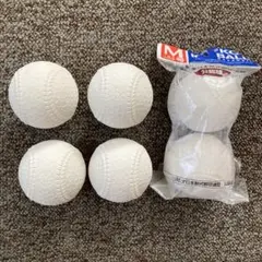 軟式野球ボール　M球　６個