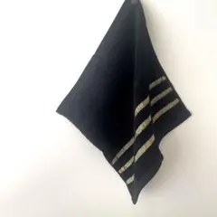ボーダー　タオルハンカチ　ハンドタオル