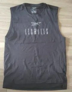 【最終割引】Reebok LES MILLS ノースリーブ 黒　メンズ　ウエア