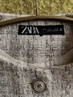 zara ツイードジャケット　ベスト