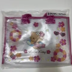 一番くじ　日焼けキティ　クリアトートバッグ