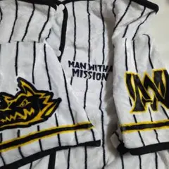 MAN WITH A MISSION ユニフォーム型ブランケット