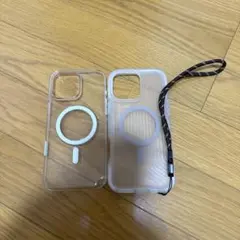 MagSafe対応クリアiPhonePROMAXケース2個セット