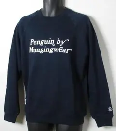 新品 ペンギン バイ マンシングウェア ゴルフ　ラグランスリーブスウェット/L