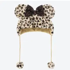 ディズニー ヒョウ柄ファンキャップ 茶色