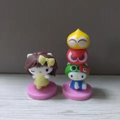 キティちゃん　コラボ　チョコエッグ　ミニフィギュア　2体セット