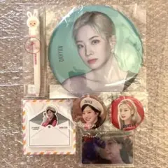 twice ダヒョン 缶バッジ アクリルキーホルダー ボールペン 付箋