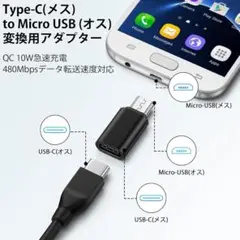 【新品＊】USB Type-C to Micro USB 変換コネクタ