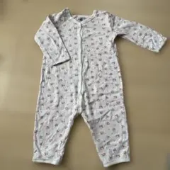 PETIT BATEAU 花柄ロンパース 12m