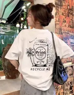 【専用出品】 RECYCLE ME バックプリント Tシャツのサムネイル