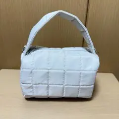 RETRO GIRL　キルティング バッグ　ホワイトのサムネイル