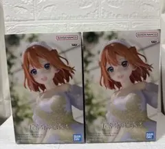 五等分の花嫁　中野四葉フィギュア　五等分の花嫁アニメ原画展ver. 2体セット