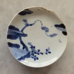 古伊万里 染付 嗽茶碗 茶碗 江戸時代 初期伊万里 藍九谷 古美術 骨董
