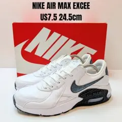 未使用に近い NIKE ナイキ エアマックス エクシー 24.5cm ホワイト
