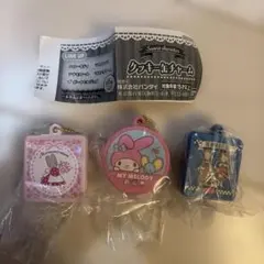 マイメロディ マロンクリーム　ザボードビルデュオ　クッキー缶チャーム