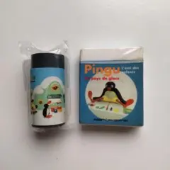 당시 물건 미사용 레트로 핑구 PINGU 지우개 2개 세트 일본제