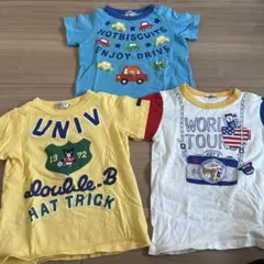 100 ミキハウス　ホットビスケッツ　ダブルビー　Tシャツ　子供服　まとめ売り
