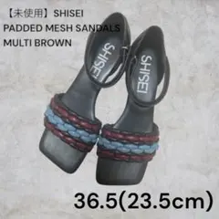 【未使用】SHISEI PADDED MESH SANDALS 36.5