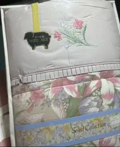 Select Collection ウール混 掛け布団 花柄