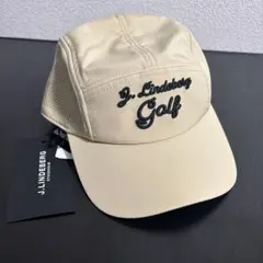 J.LINDEBERG ゴルフ キャップ ベージュ