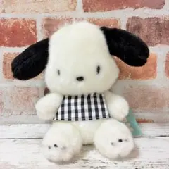 サンリオ ポチャッコ ポージングドール チェックデザイン バースデー ぬいぐるみ