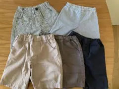 100センチ　ハーフパンツ５点セット