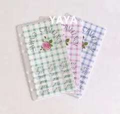 リフィル　A6　バインダー貯金　saving challenge 両面マット